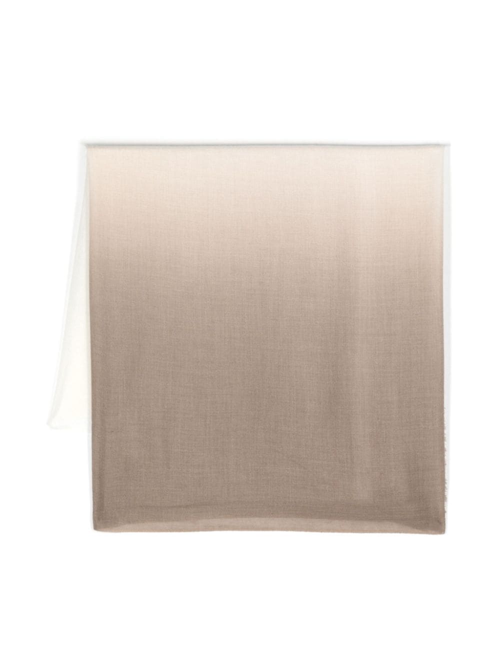 Max Mara ombré-effect cashmere scarf - Weiß von Max Mara