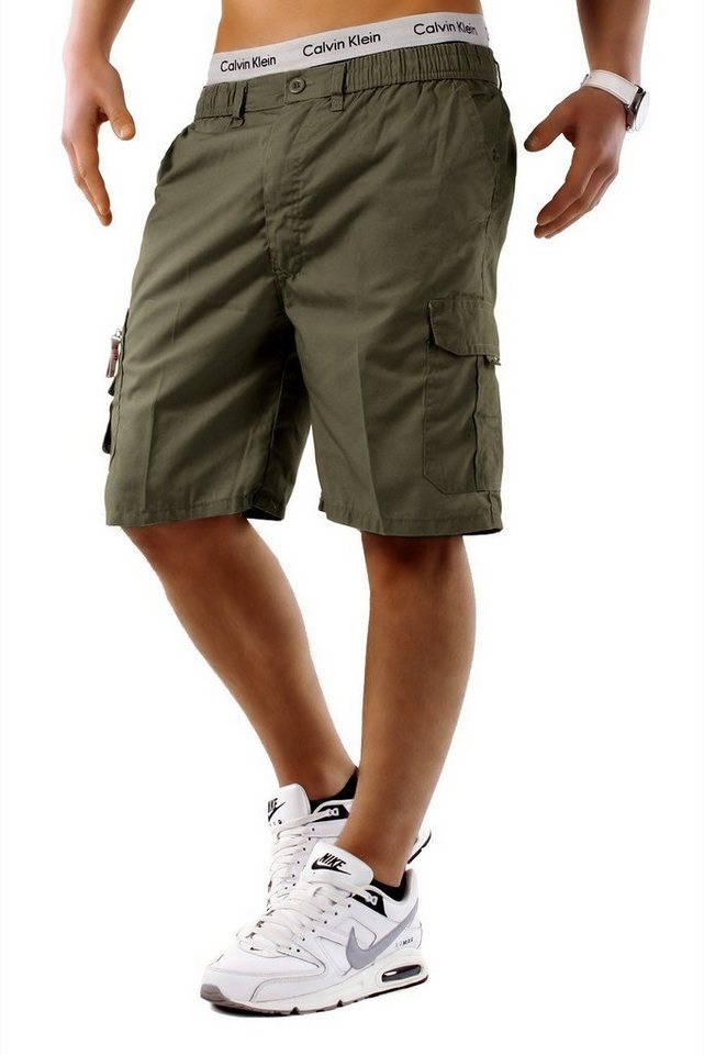 Max Men Cargoshorts Cargo kurze Capri Sommer Basic (1-tlg) von Max Men