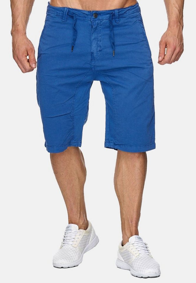 Max Men Chinoshorts Bermuda Shorts Stretch 3/4 Chino Hose H1929 (1-tlg) 1929 in Blau von Max Men