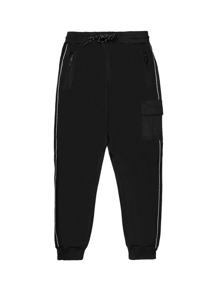 Max Men Jogginghose elastischer Bund Freizeit Cargo Trainingshose 7609 von Max Men