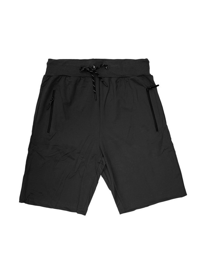 Max Men Sweatshorts elastischer Bund Kordelzug bequeme Kurze Jogging Shorts 7610 von Max Men