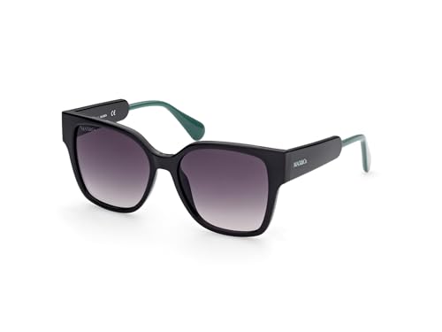 MAX &CO Unisex MO0036 Sonnenbrille, Shiny Black, 55 von Max&Co.