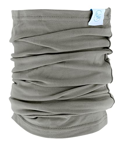 Max & Fred Schlauchschal Bamboo grau Hypoallergen & mit Thermo-Effekt- Unisex für Erwachsene, Grau von Max & Fred