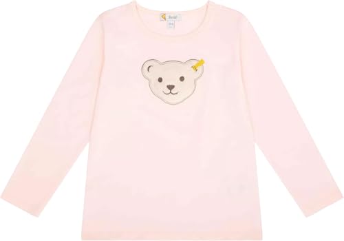 Max und Mia Mädchen Langarmshirt Quietsch Bär Squeezer (122, Seashell Pink) von Max und Mia