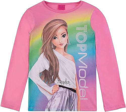 Max und Mia Top Model by Depesche Mädchen Langarmshirt Hayden 75066 (140) von Max und Mia