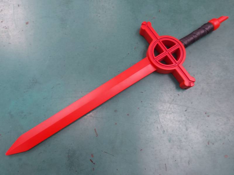 Dämonenblut Schwert Basierend Auf Adventure Time Cartoon. Sperrholz. Cosplay Stütze von MaxCosplayArmoury