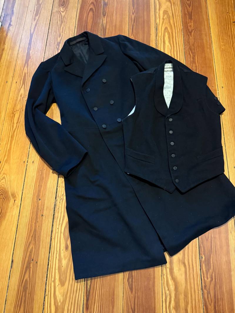 2 Piece Victorian/Edwardian - Frock Coat With Waistcoat 1900S 1910S von MaxErlerLeipzig