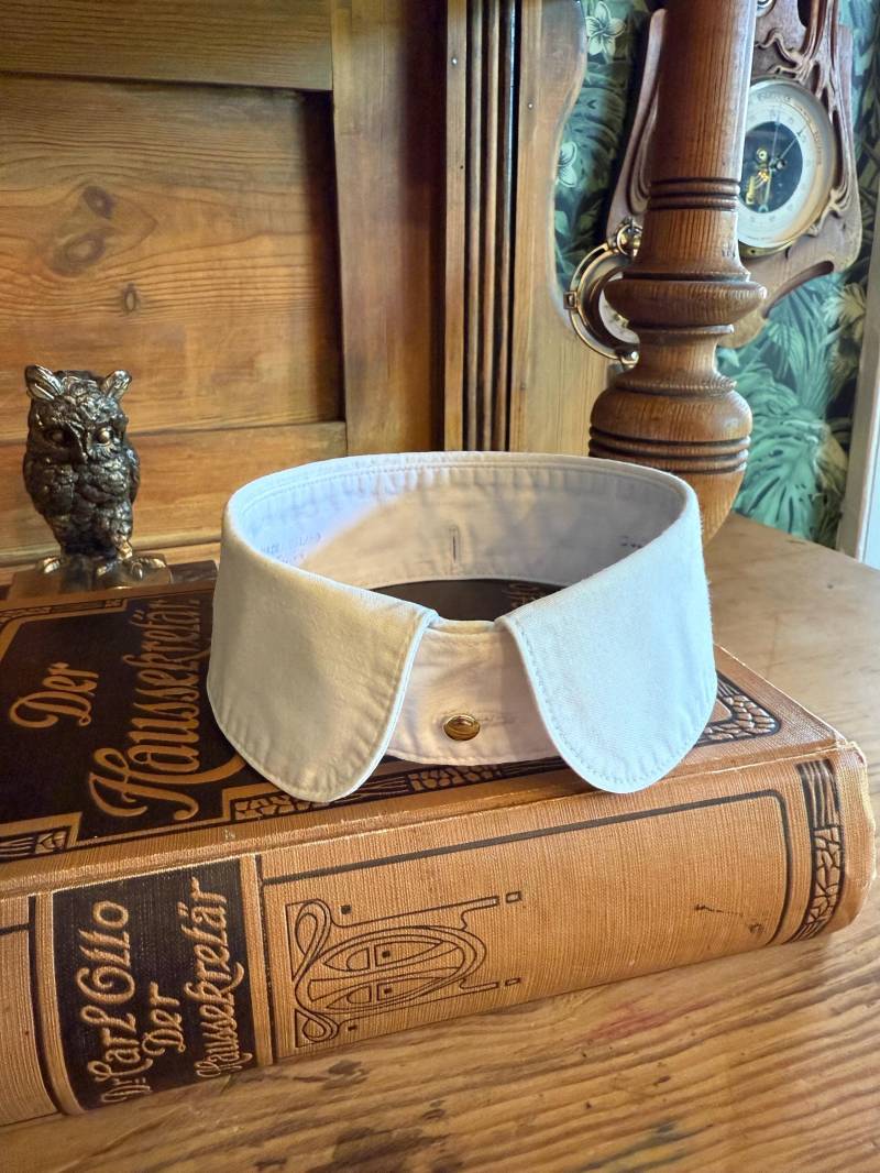 Edwardian - Detachable Soft Double Round/Club Collar 1910S 1920S 1930S Eu41 Uk16 Edwardian - Detachable Soft Double Round/Club Collar 1910S 1920S 1930S Eu41 Uk16 von MaxErlerLeipzig