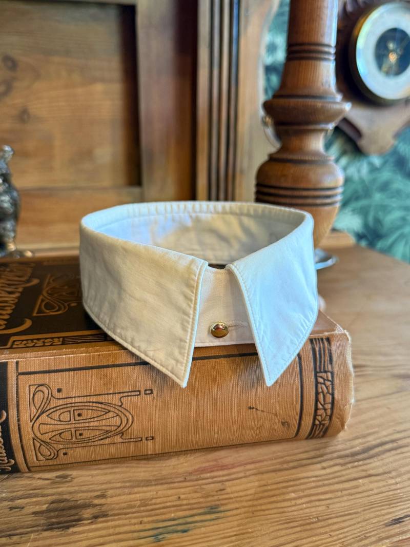 Edwardian - Detachable Soft Spearpoint Collar 1910S/1920S 1930S Eu40 Uk15, 75 von MaxErlerLeipzig