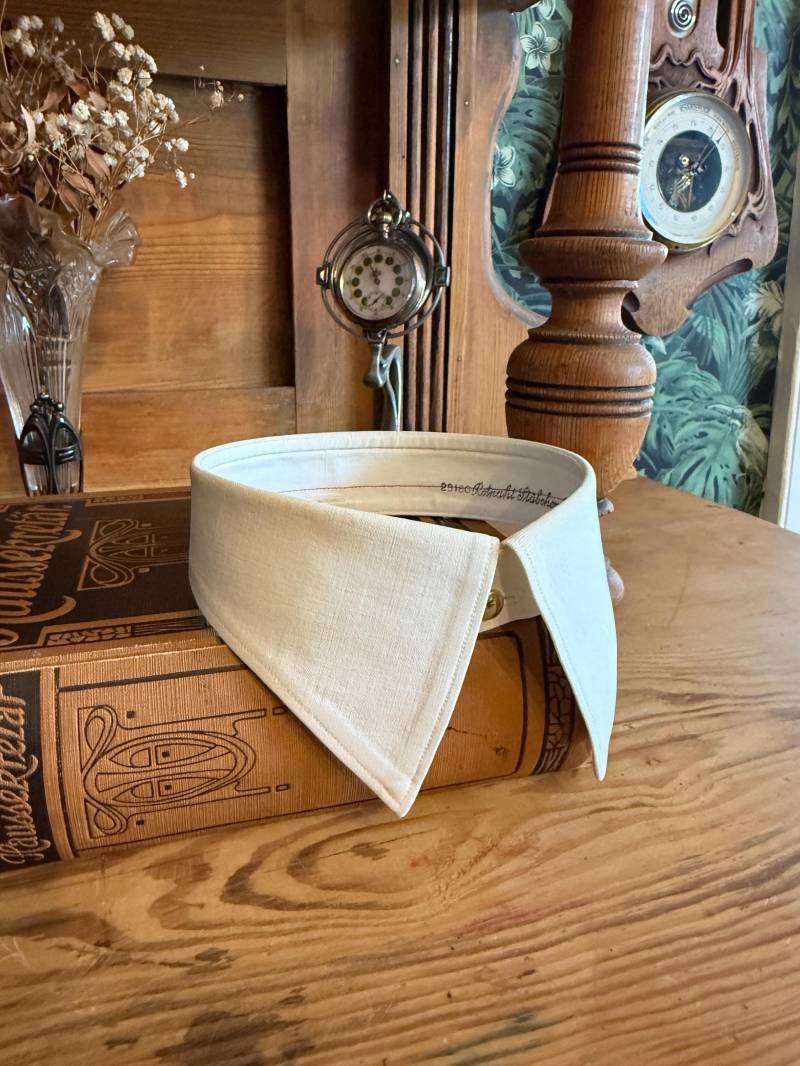 Edwardian - Detachable Spearpoint Collar 1910S/1920S 1930S Eu37 Uk14, 5 Edwardian - Detachable Spearpoint Collar 1910S/1920S 1930S Eu37 Uk14, 5 von MaxErlerLeipzig