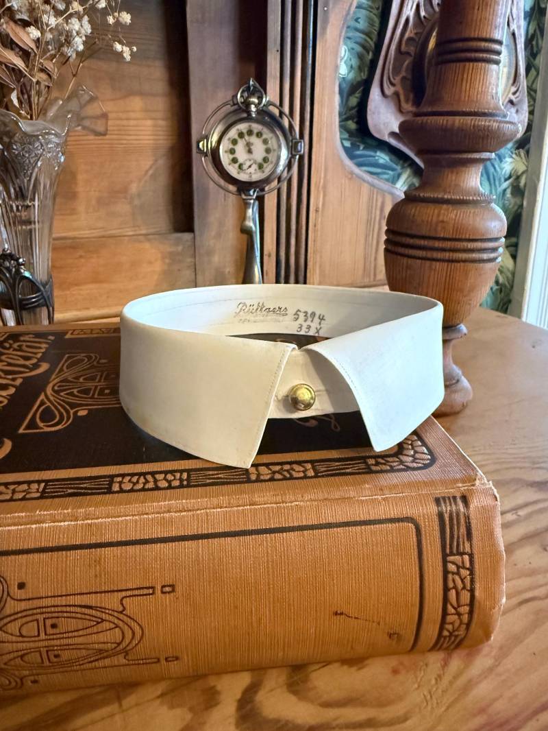 Edwardian - Detachable Spearpoint Collar 1910S/1920S 1930S Eu37 Uk14, 5 von MaxErlerLeipzig