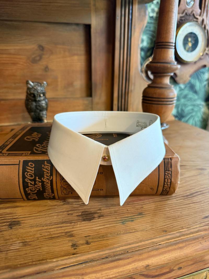 Edwardian - Detachable Spearpoint Collar 1910S/1920S 1930S Eu41 Uk16 Edwardian - Detachable Spearpoint Collar 1910S/1920S 1930S Eu41 Uk16 von MaxErlerLeipzig