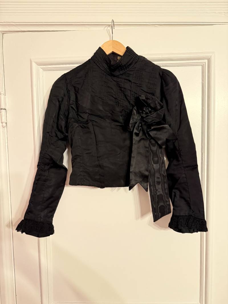 Victorian/Edwardian - Black Women Dress Blouse 1900S 1910S Silk von MaxErlerLeipzig
