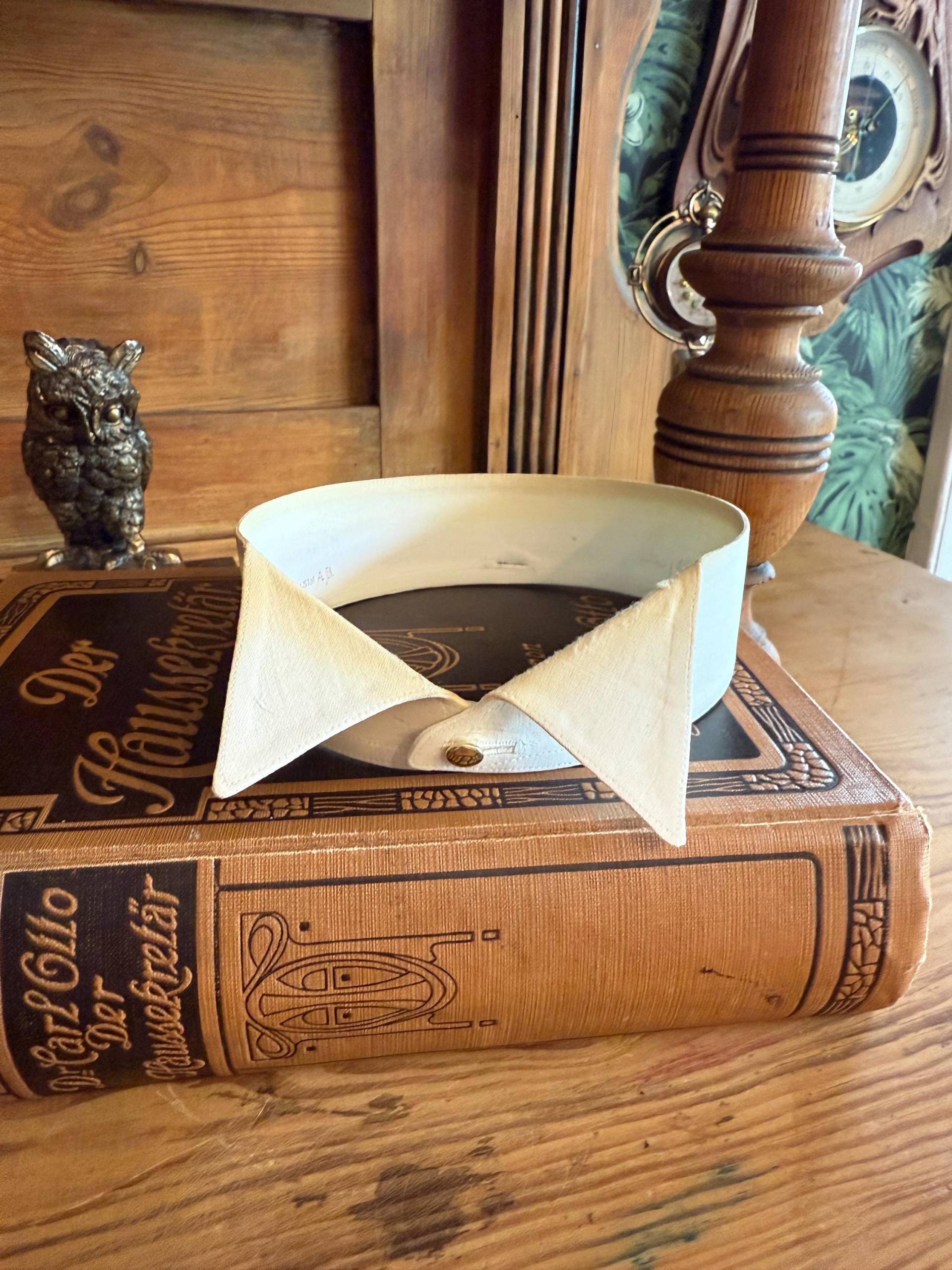 Victorian/Edwardian - Detachable Wing Tip Collar 1900S 1910S Eu38 Uk15 Victorian/Edwardian - Detachable Wing Tip Collar 1900S 1910S Eu38 Uk15 von MaxErlerLeipzig