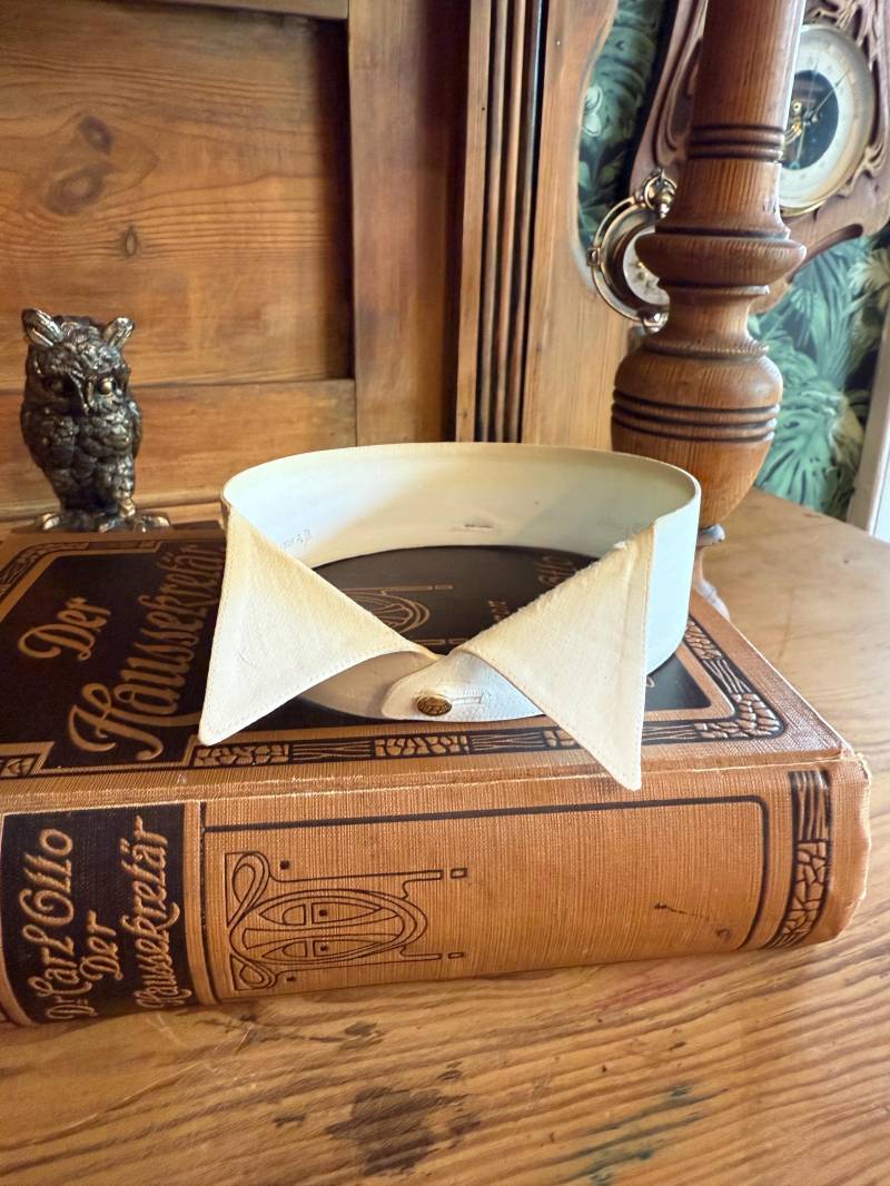 Victorian/Edwardian - Detachable Wing Tip Collar 1900S 1910S Eu38 Uk15 Victorian/Edwardian - Detachable Wing Tip Collar 1900S 1910S Eu38 Uk15 von MaxErlerLeipzig
