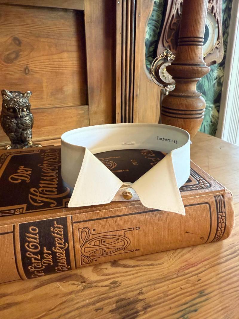 Victorian/Edwardian - Detachable Wing Tip Collar 1900S 1910S Eu40 Uk15, 75 von MaxErlerLeipzig
