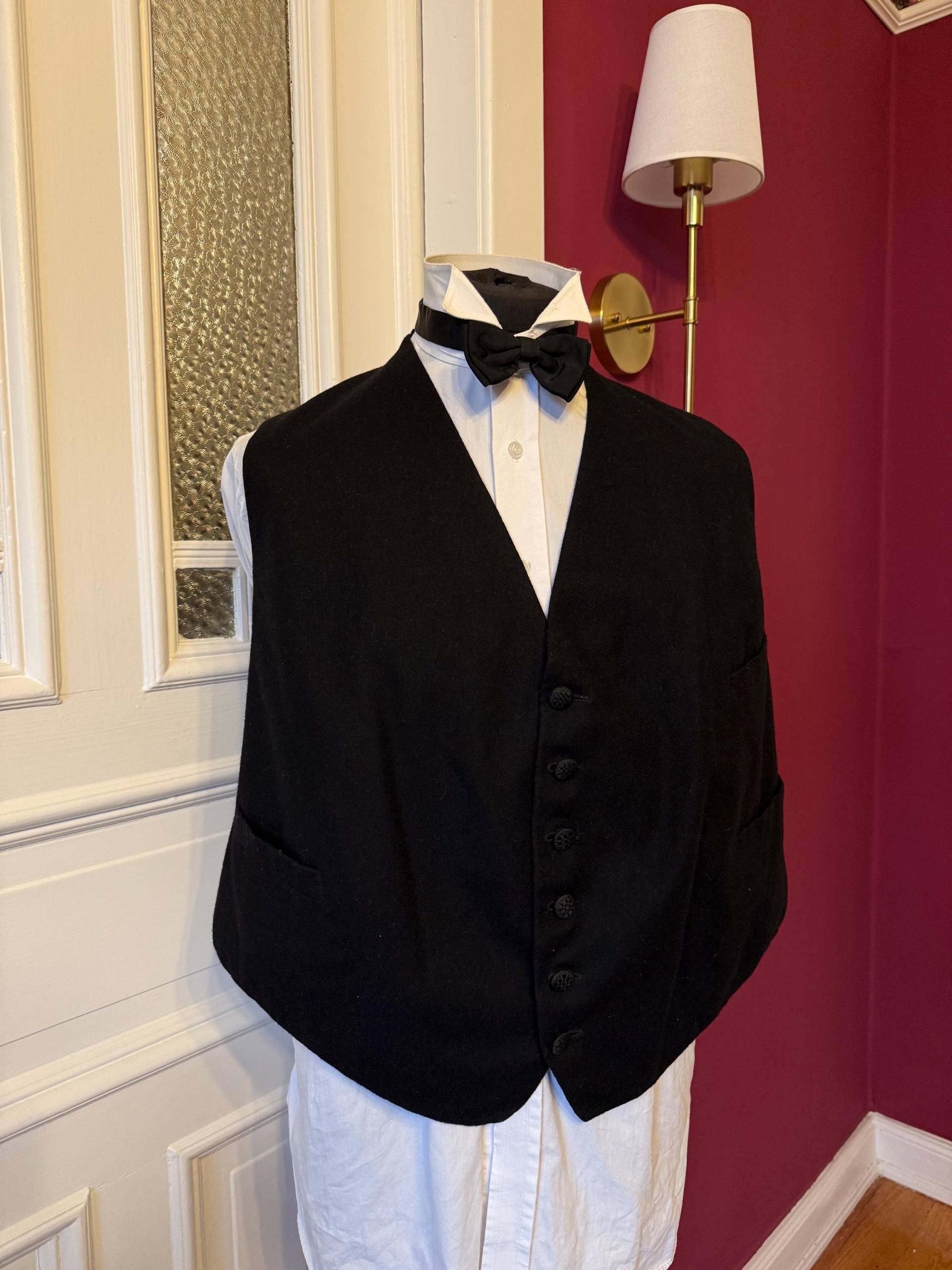 Victorian/Edwardian - Waistcoat Vest 1900S 1910S Big Size von MaxErlerLeipzig