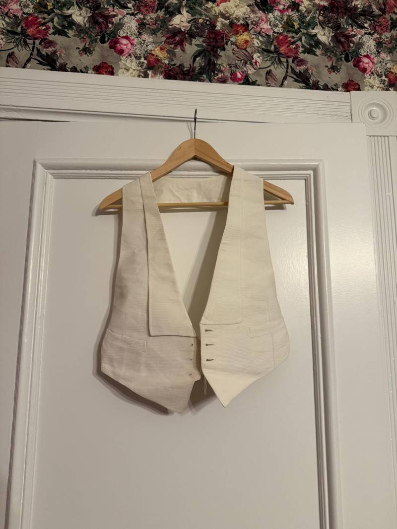 Victorian/Edwardian - White Tie Waistcoat Vest 1900S 1910S Victorian/Edwardian - White Tie Waistcoat Vest 1900S 1910S von MaxErlerLeipzig