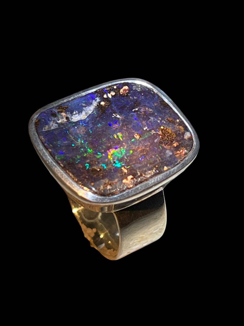 Queensland Boulder Opal in Silber von MaxGloriaOpal