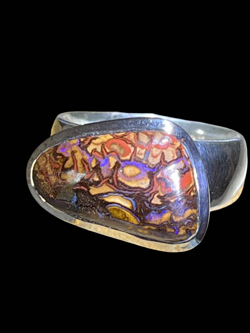 Queensland Boulder Opal in Silber von MaxGloriaOpal