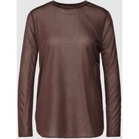 MaxMara Leisure Longsleeve mit Effektgarn Modell 'ETRA' in Black, Größe S von MaxMara Leisure