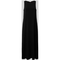 MaxMara Leisure Maxikleid mit Rundhalsausschnitt Modell 'SUPREMO' in Black, Größe S von MaxMara Leisure