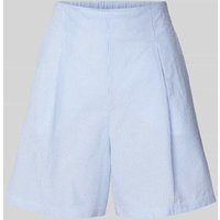 MaxMara Leisure Regular Fit Shorts mit Bundfalten Modell 'CANALE' in Hellblau, Größe 44 von MaxMara Leisure