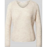 MM Strickpullover mit Strukturmuster Modell 'FRESIS' in Beige, Größe XL von MM