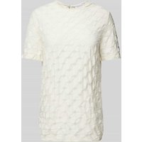 MaxMara Leisure T-Shirt mit Rundhalsausschnitt Modell 'FILIPPO' in Ecru, Größe M von MaxMara Leisure