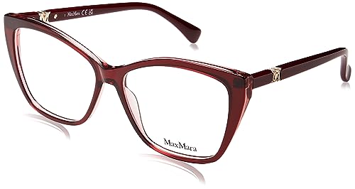 MaxMara Damen MM5036 Sonnenbrille, glänzend rot, 54/14/140 von MaxMara