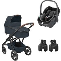 MAXI COSI Kombikinderwagen Lila XP Plus 3 in 1 Set Essential Graphite mit Babyschale Pebble 360 Essential Black von Maxi Cosi