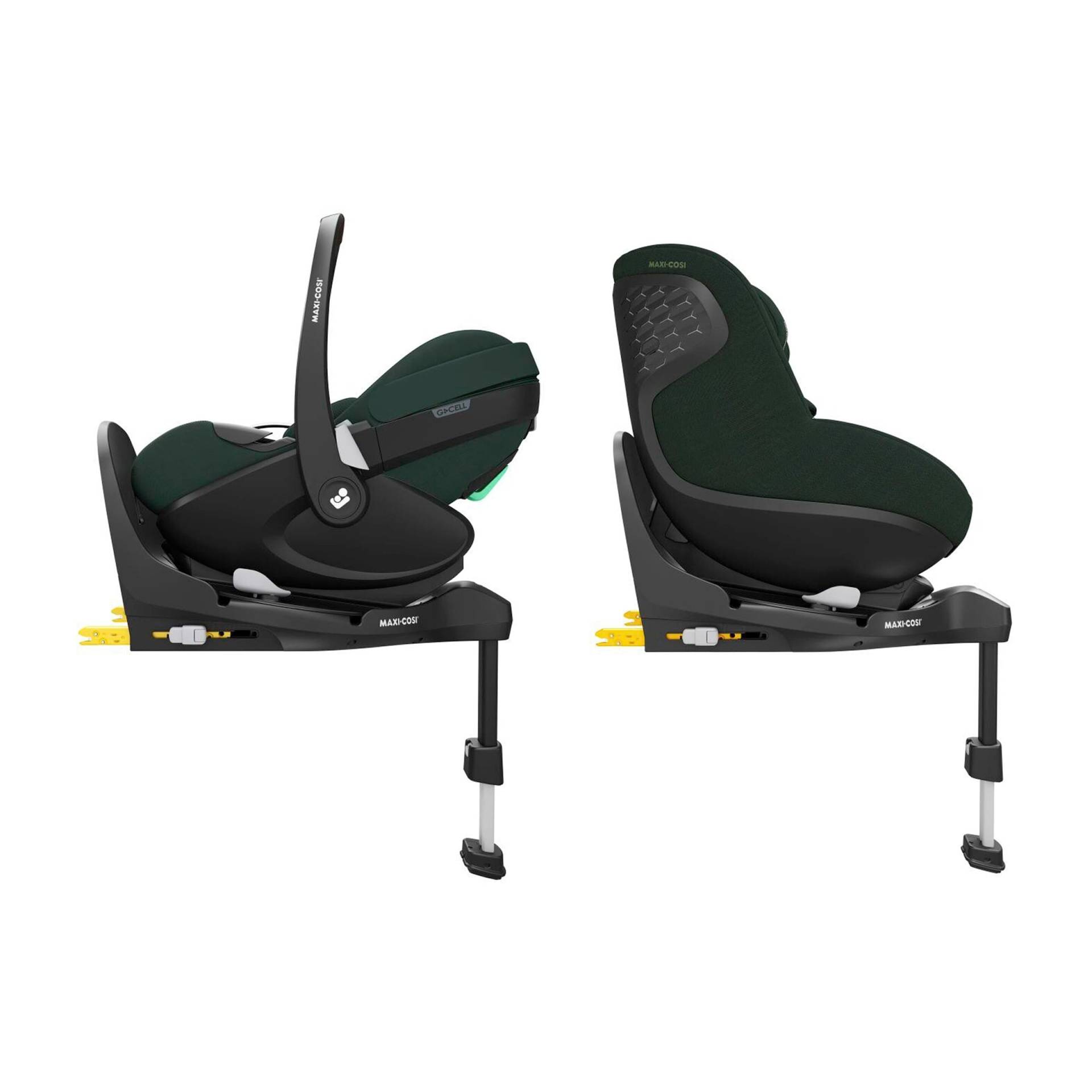 Maxi-Cosi Babyschale Pebble 360 Pro 2 Trio-Set inkl. Kindersitz Pearl 360 Pro und Isofix-Basis Familyfix 360 Pro von Maxi-Cosi