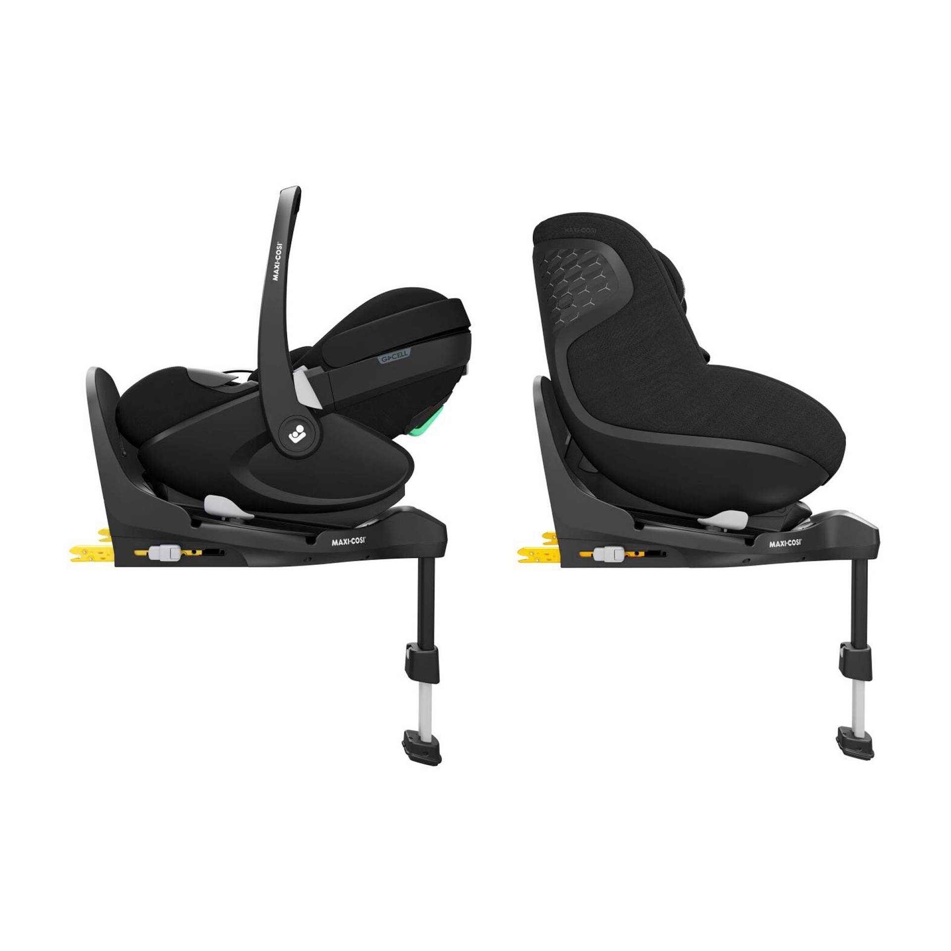 Maxi-Cosi Babyschale Pebble 360 Pro 2 Trio-Set inkl. Kindersitz Pearl 360 Pro und Isofix-Basis Familyfix 360 Pro von Maxi-Cosi