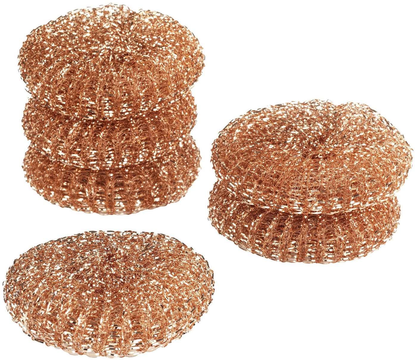 Maximex Reinigungsschwamm Kupfer-Putzlinge, entfernen hartnäckigen Schmutz, Eingebranntes und Rost, rostfrei von Maximex