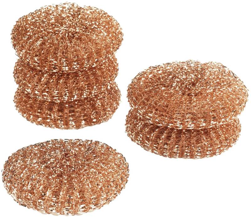 Maximex Reinigungsschwamm Kupfer-Putzlinge, entfernen hartnäckigen Schmutz, Eingebranntes und Rost, rostfrei von Maximex