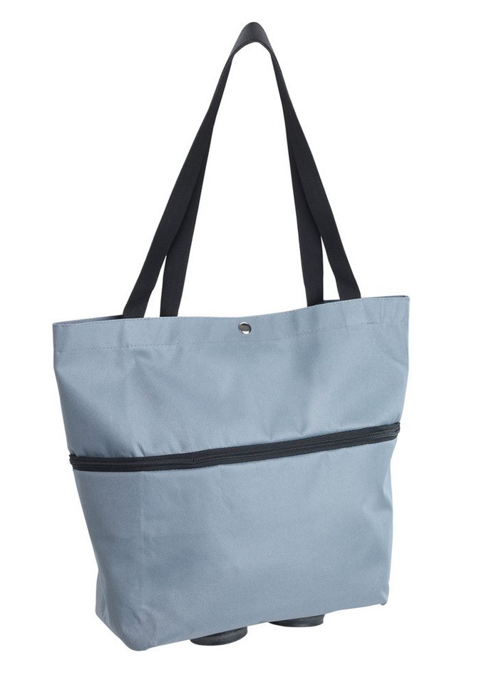 Maximex Tragetasche Maximex Einkaufstrolley 3in1 - faltbare Einkaufshilfe, Polyester, 3 von Maximex