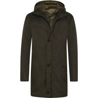 Maximilian Parka mit abnehmbarer Kapuze und Microfaser-Daunenfüllung in 48 von Maximilian