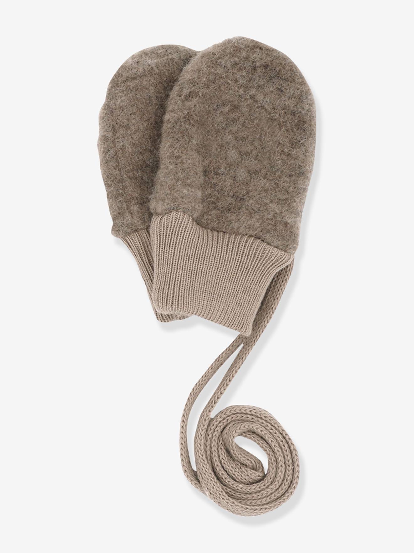 Fäustlinge Baby maximo Wollfleece meliert Fäustlinge Baby maximo Wollfleece meliert von Maximo