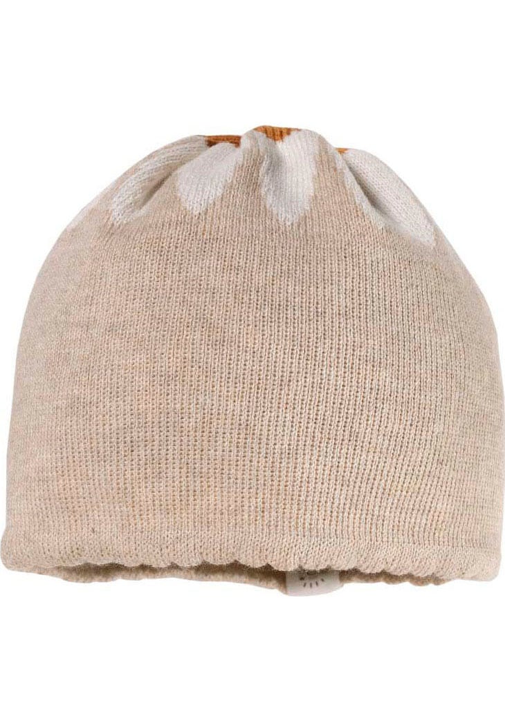 MAXIMO Strickmütze für Babys mit zauberhaftem Margariten-Design. von Maximo