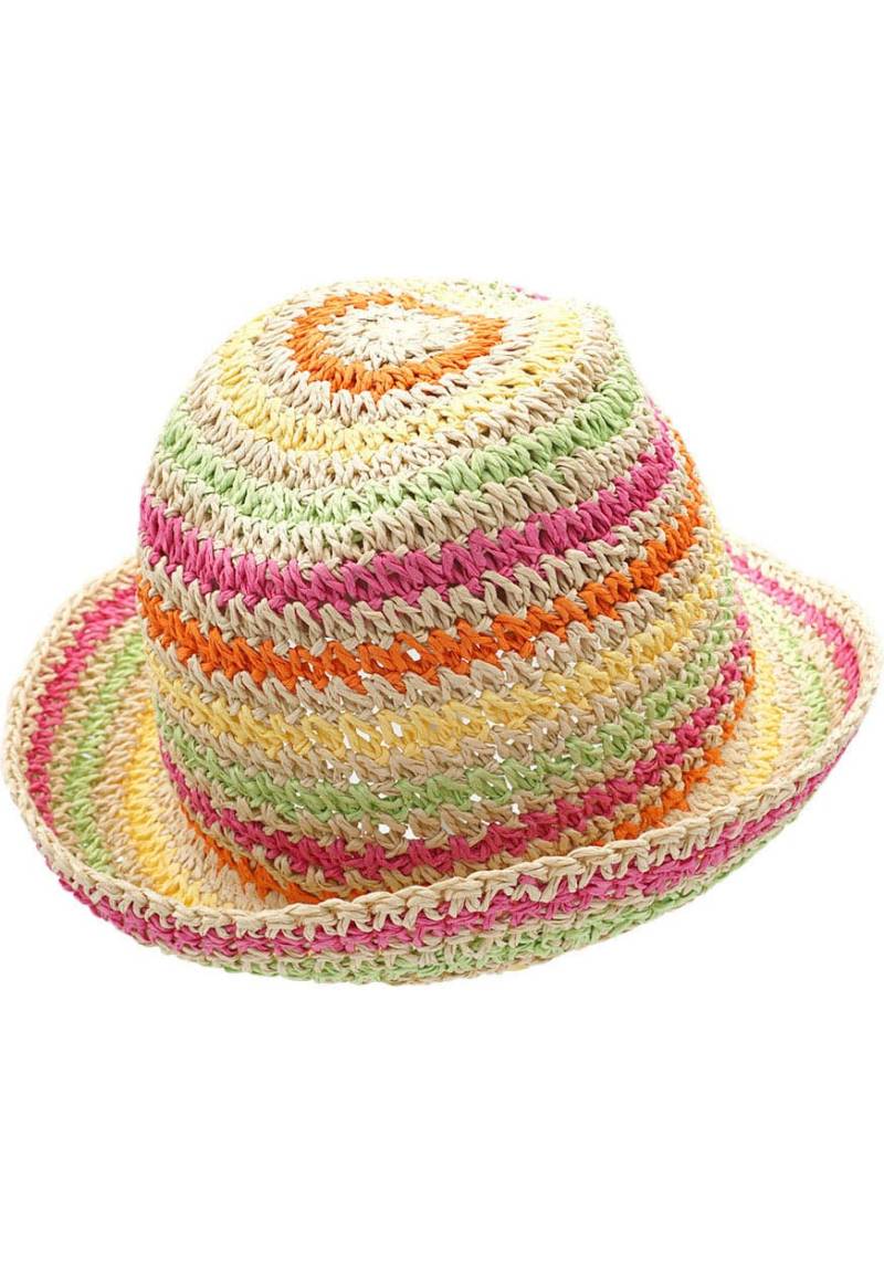 MAXIMO Strohhut Mädchen-Sonnenhut aus Papierstroh von Maximo