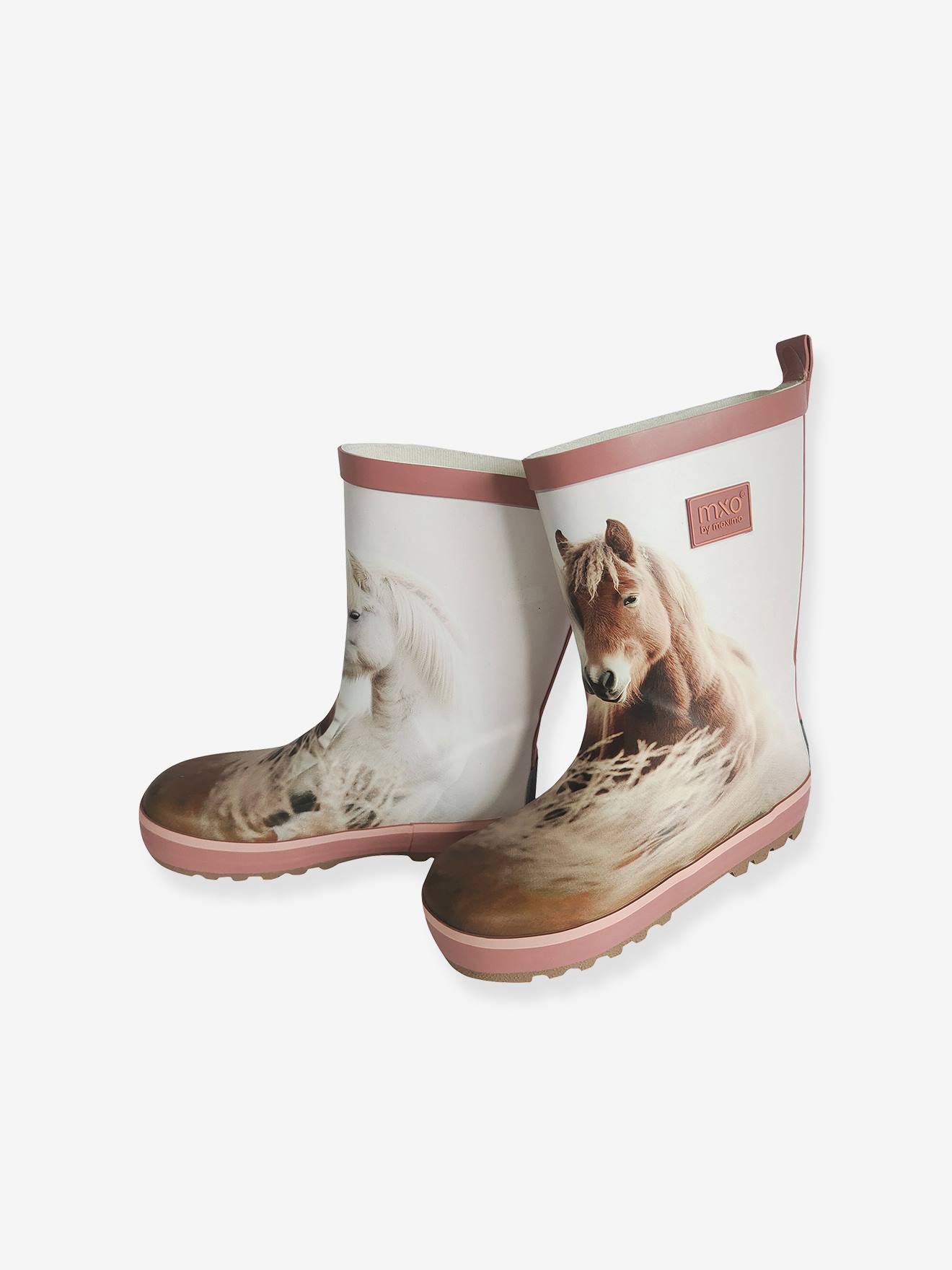 Mädchen Gummistiefel HORSES maximo zimt Mädchen Gummistiefel HORSES maximo zimt von Maximo