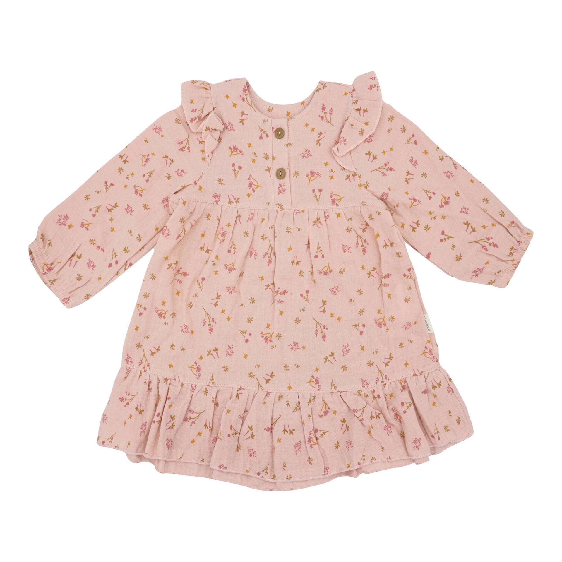 Maximo Musselin-Kleid langarm Blumen von Maximo