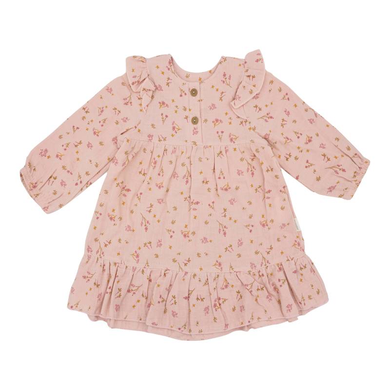 Maximo Musselin-Kleid langarm Blumen von Maximo