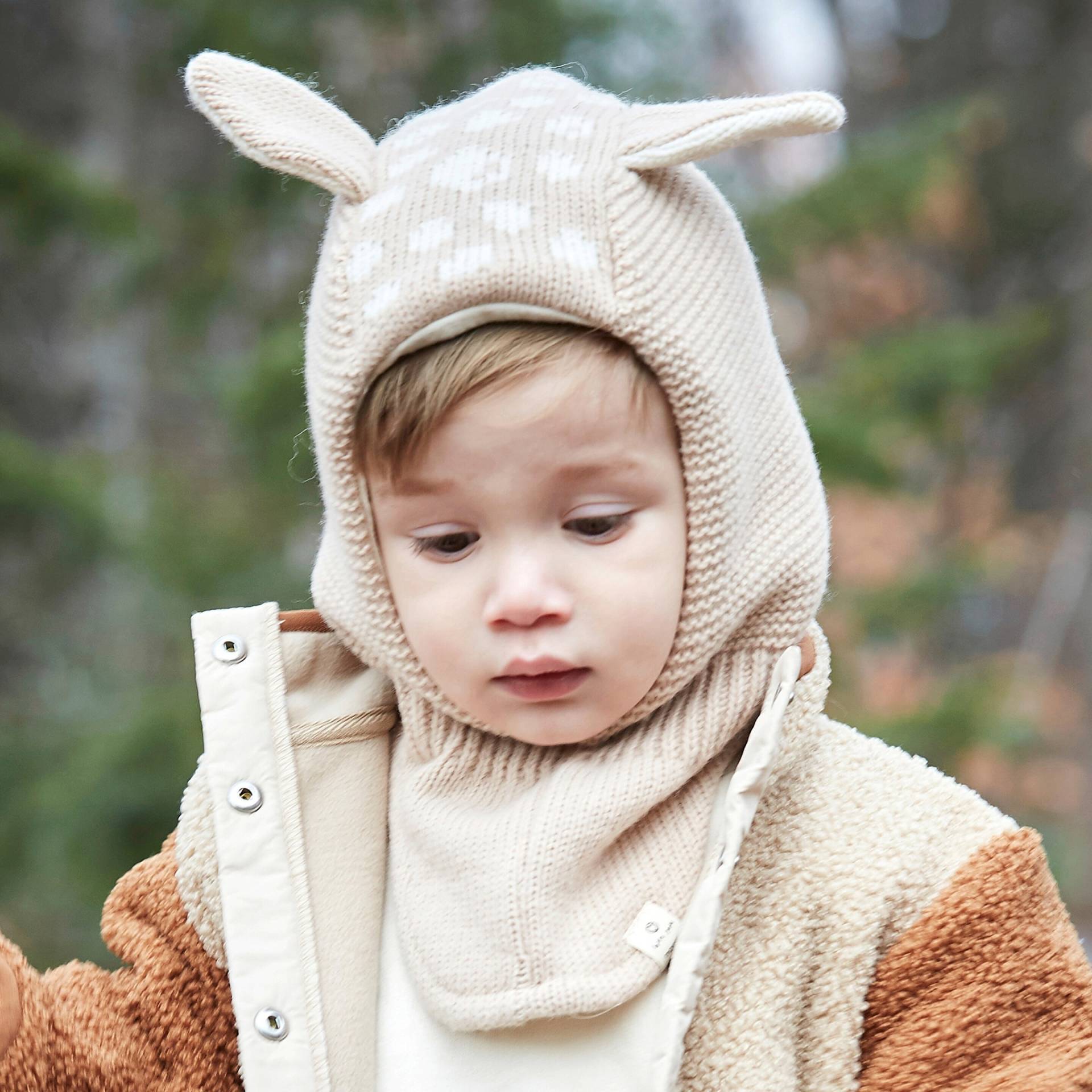 Maximo Schlupfmütze mit Ohren Reh von Maximo