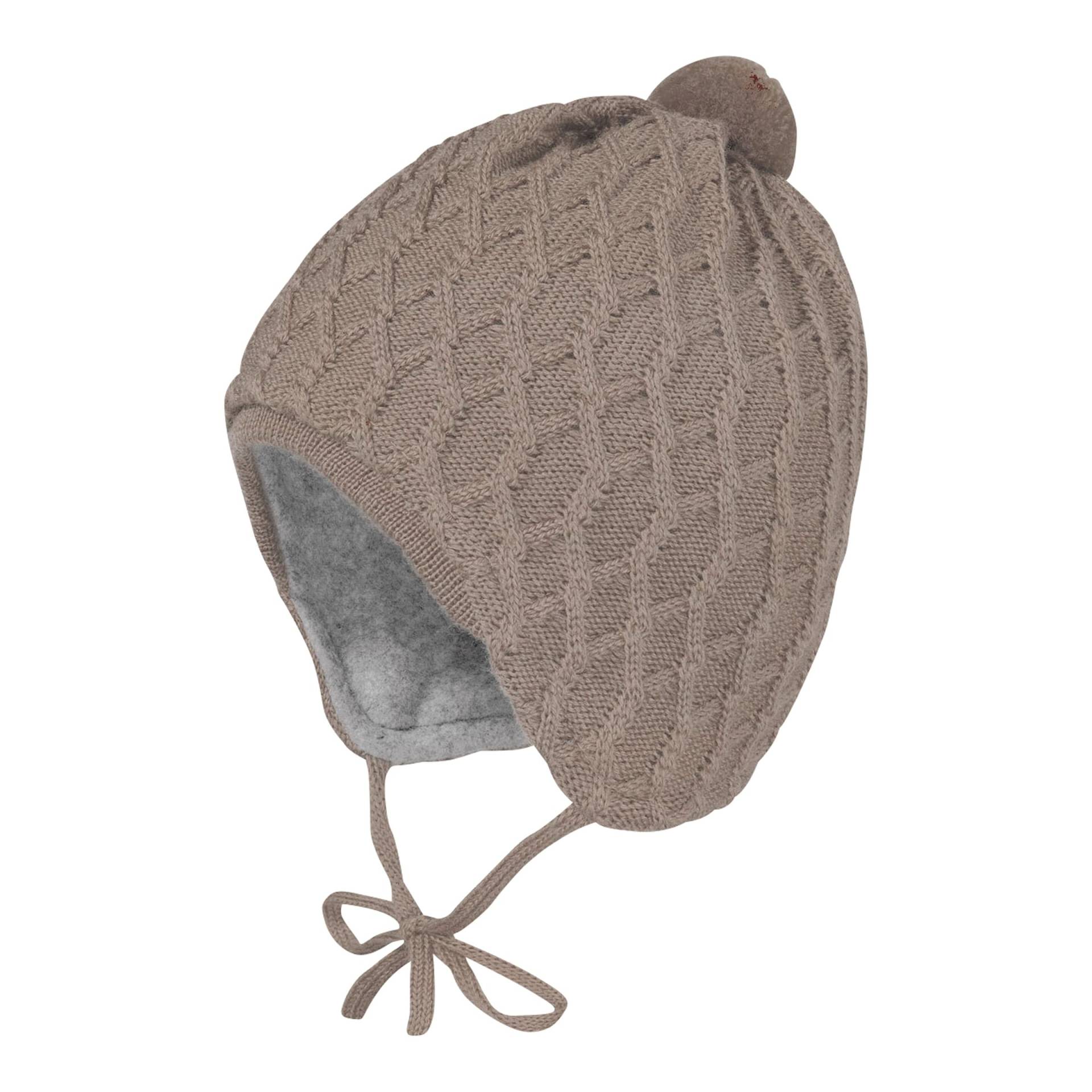 Maximo Woll-Strickmütze mit Bommel von Maximo