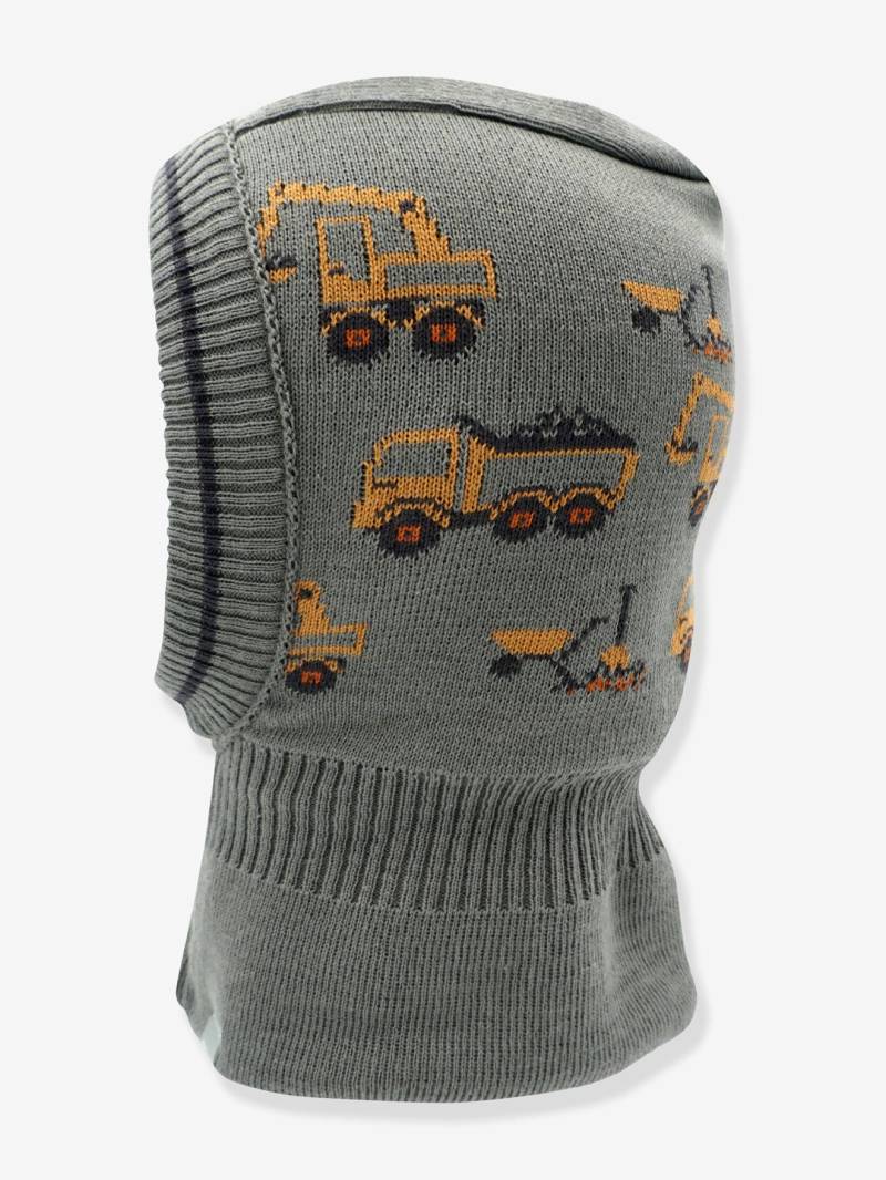 Schalmütze Baufahrzeuge Jungen maximo Baumwollstrick von Maximo