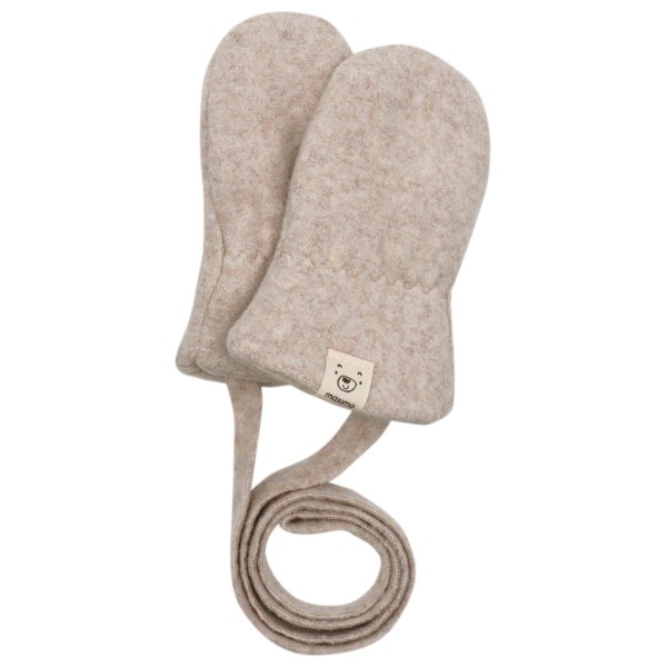 maximo - Baby's Fausthandschuh Ohne Daumen - Handschuhe Gr 12 Months grau/beige von Maximo