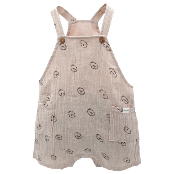 maximo - Baby's Latzshorts m. Taschen - Jumpsuit Gr 74 grau von Maximo