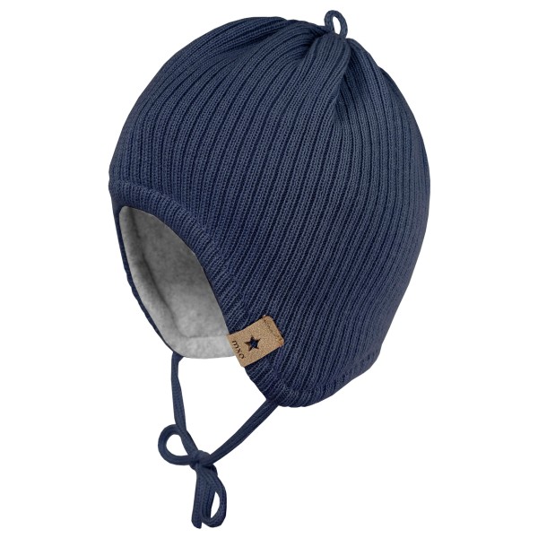 maximo - Baby's Mütze mit Fleecefutter - Mütze Gr 41-43 cm blau von Maximo