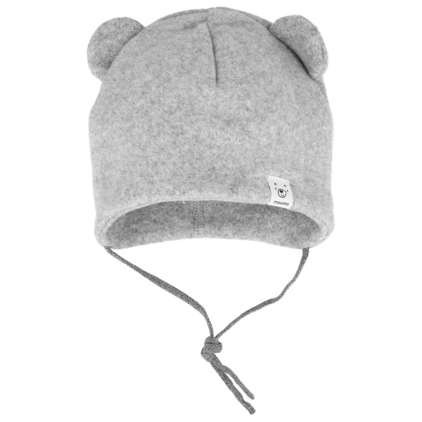 maximo - Baby's Mütze mit Öhrchen - Mütze Gr 41-43 cm grau von Maximo
